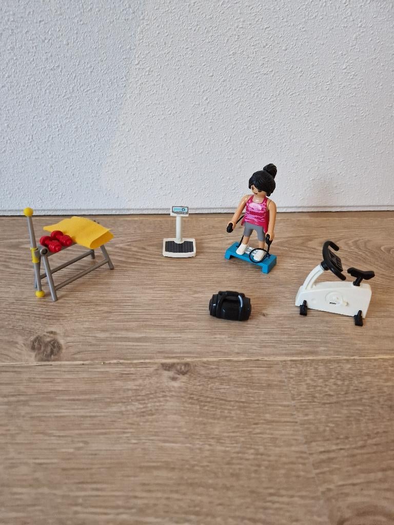 Playmobil City life Fitnessruimte 5578, Ophalen of Verzenden, Zo goed als nieuw, Complete set