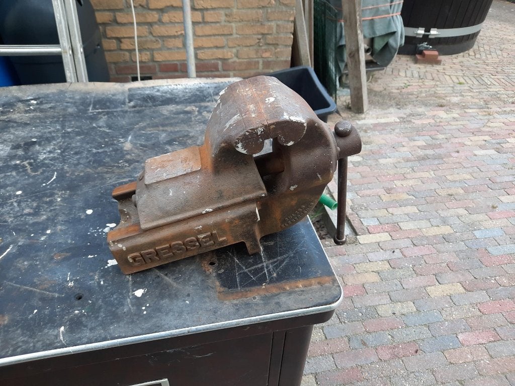 bankschroef, Ophalen, Gebruikt