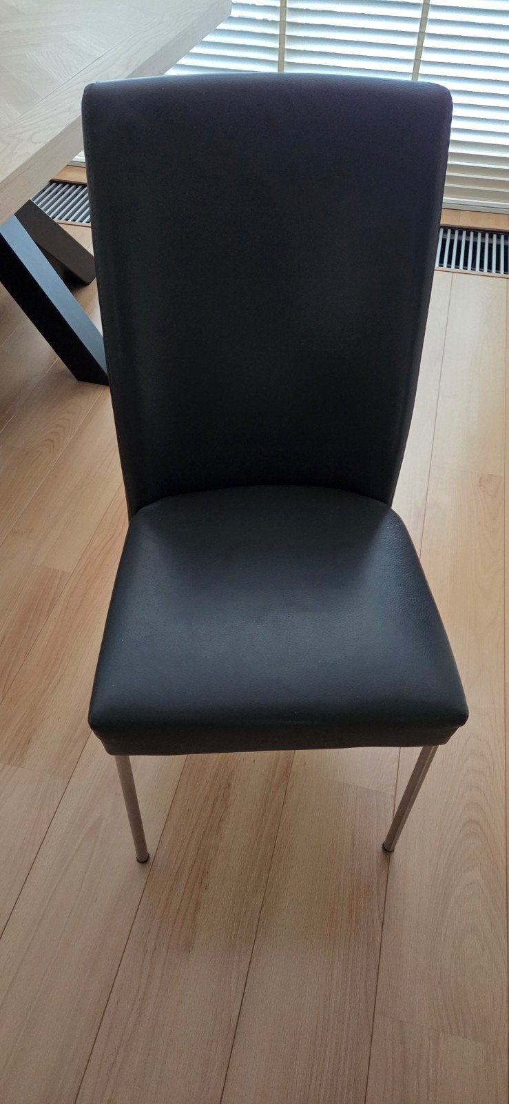 4 prachtige Bert Plantagie eetkamerstoelen, Huis en Inrichting, Stoelen, Ophalen, Leer, Zo goed als nieuw, Vier
