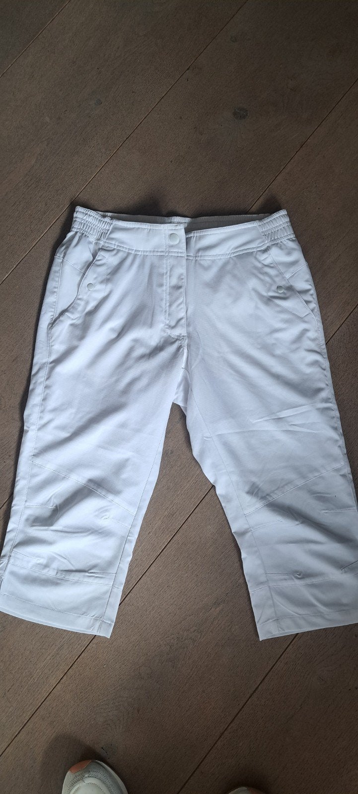 Witte Driekwart sport Broek - Maat S Sjeng, Sjeng, Wit, Nieuw, Ophalen of Verzenden