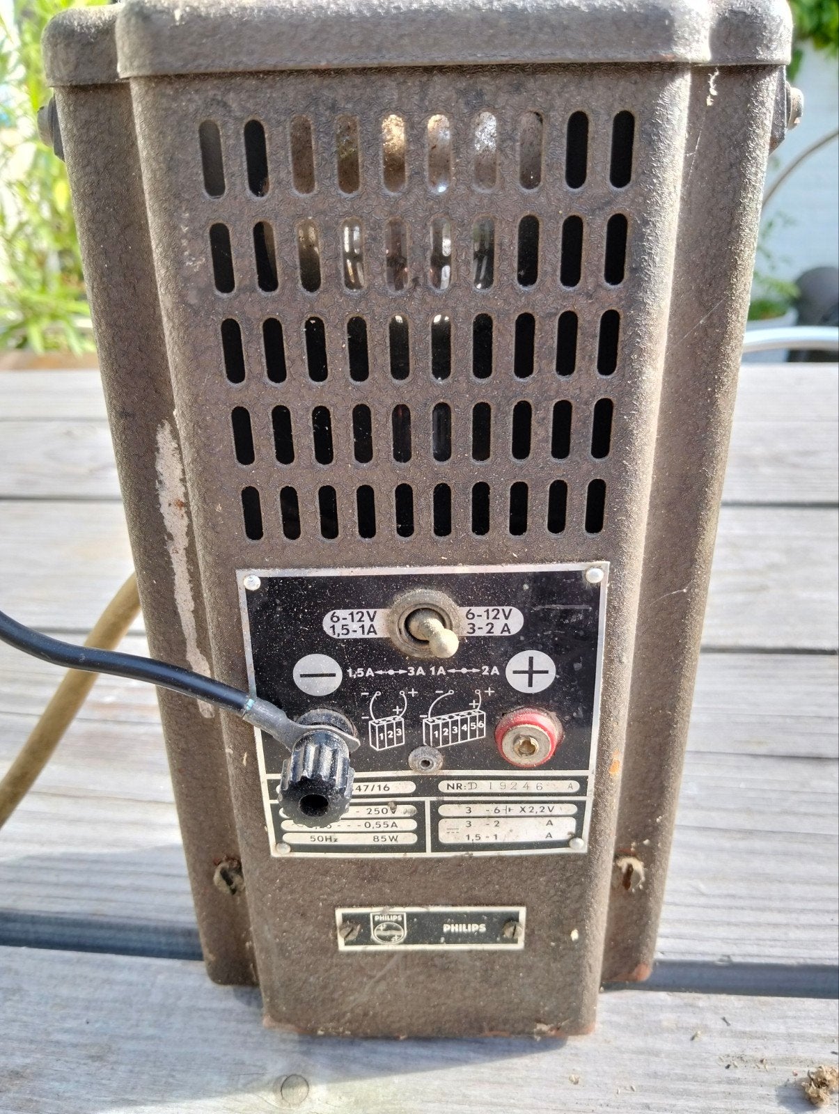 Vintage Philips Batterij-/ akkulader, Ophalen