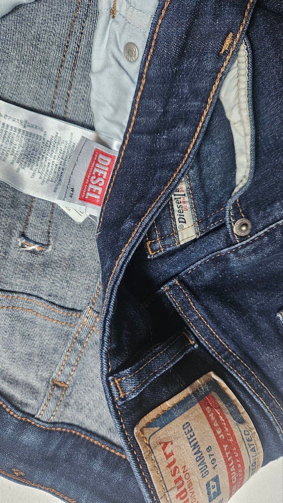 Diesel D-Luster Jeans W36 L32 - Zo goed als nieuw, Kleding | Heren, W36 - W38 (confectie 52/54), Diesel, Blauw, Ophalen of Verzenden