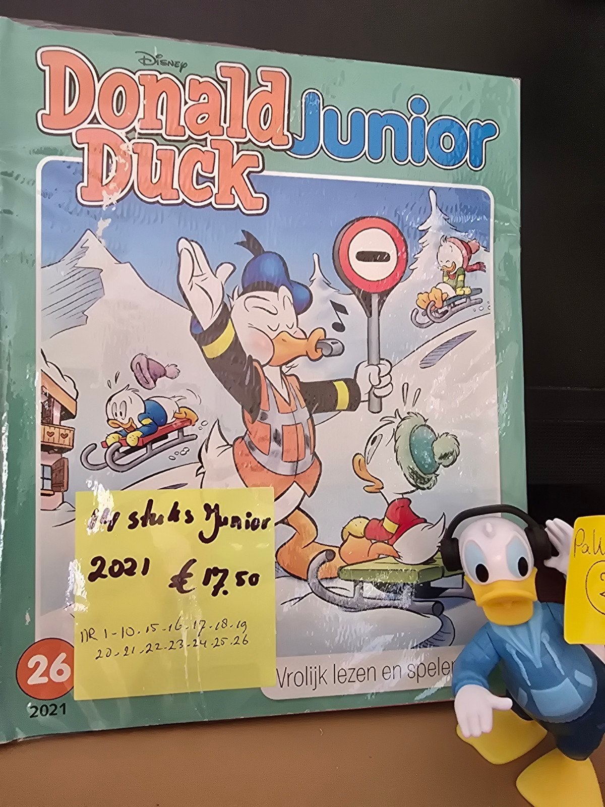 Donald Duck Junior 2021, Meerdere stripboeken, Ophalen of Verzenden, Zo goed als nieuw