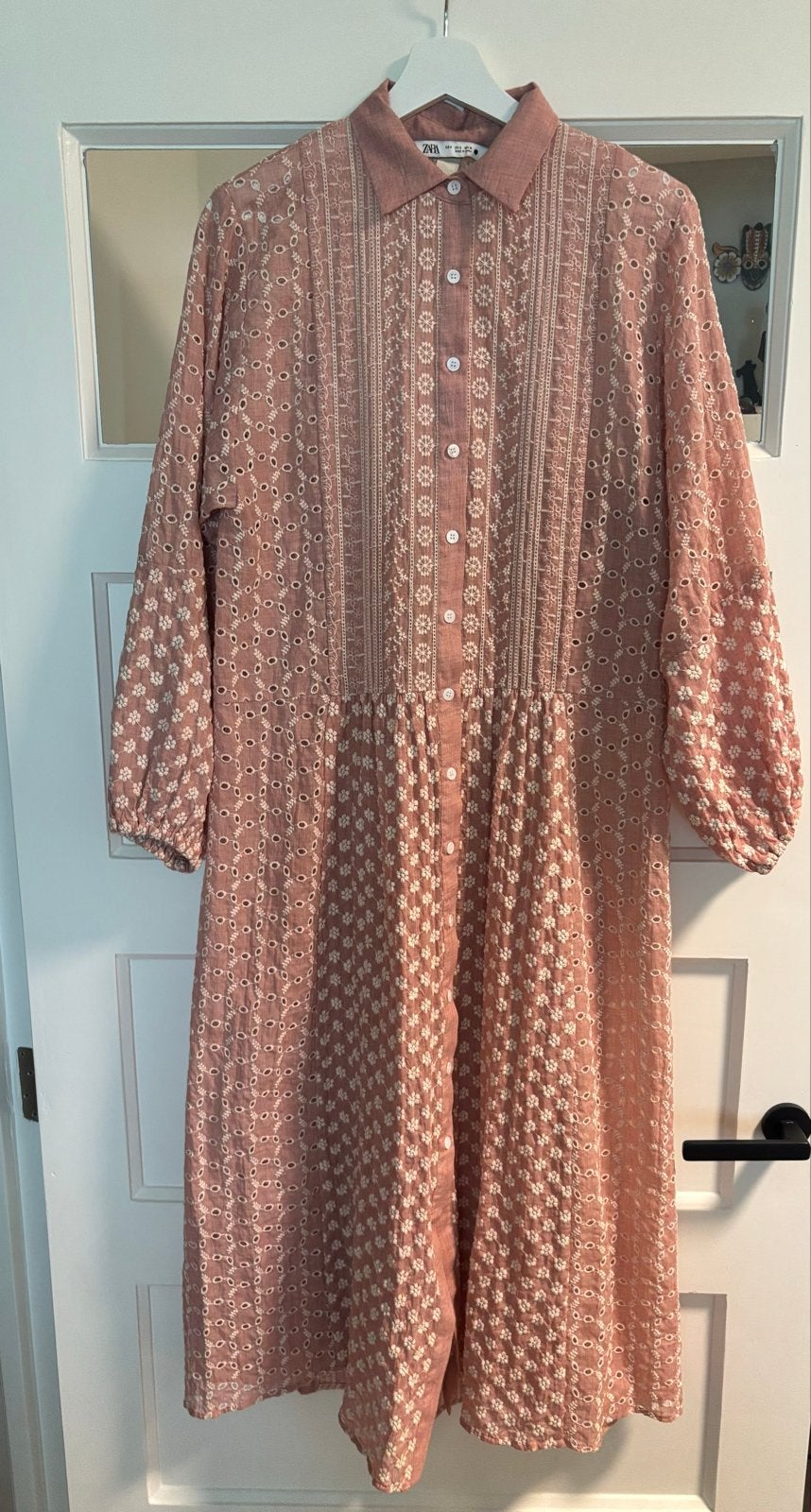 Zara maxi jurk maat S, Kleding | Dames, Jurken, Maat 38/40 (M), Ophalen of Verzenden, Zo goed als nieuw, Roze