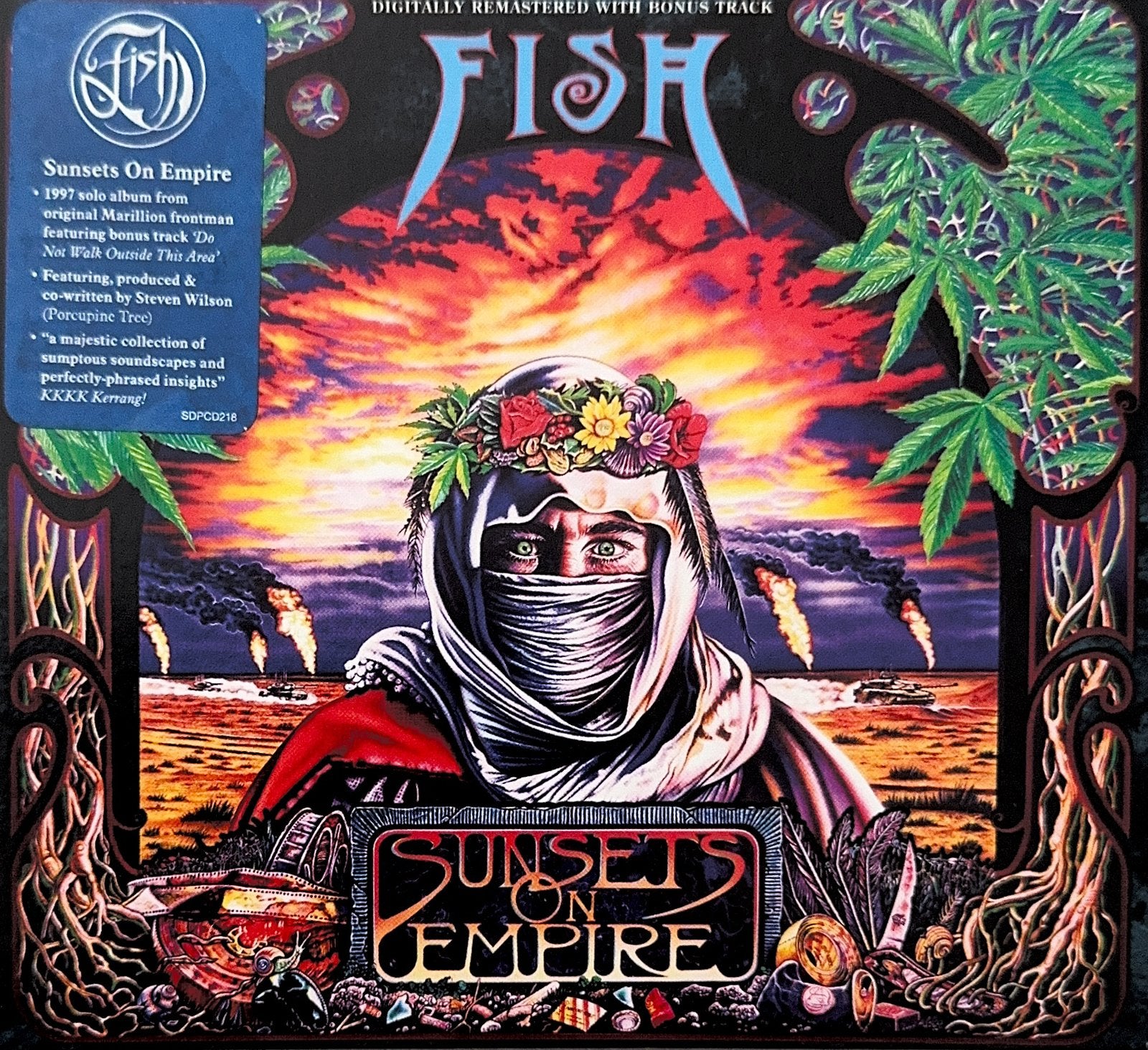 FISH, Sunsets on Empire, Remastered + Bonustr, Steven Wilson, Progressive Rock, Verzenden, Zo goed als nieuw, Met bonustracks