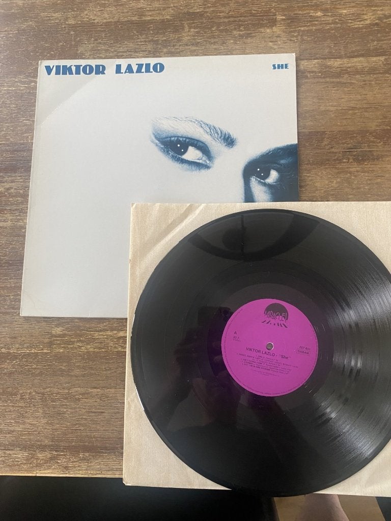 Viktor Lazlo – She, LP, Pop, Ophalen of Verzenden, Zo goed als nieuw