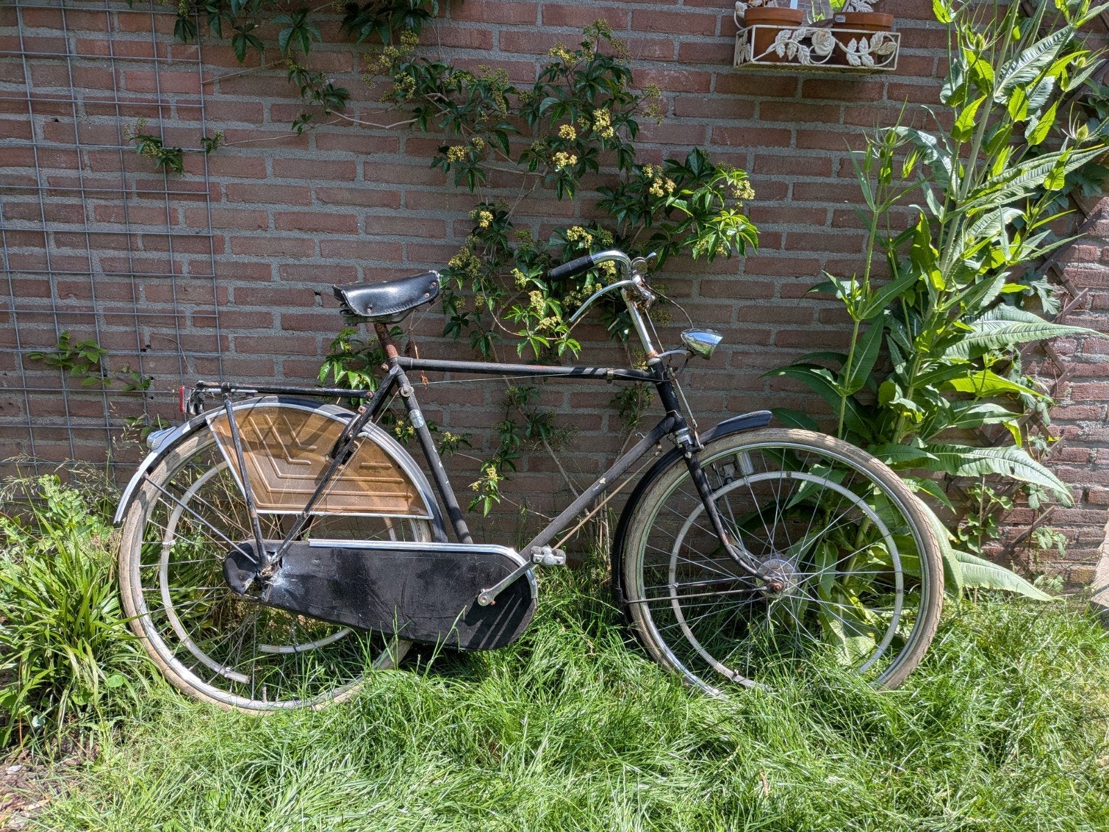 Burgers oldtimer 1956 met versnellingsnaaf, Fietsen en Brommers, Ophalen