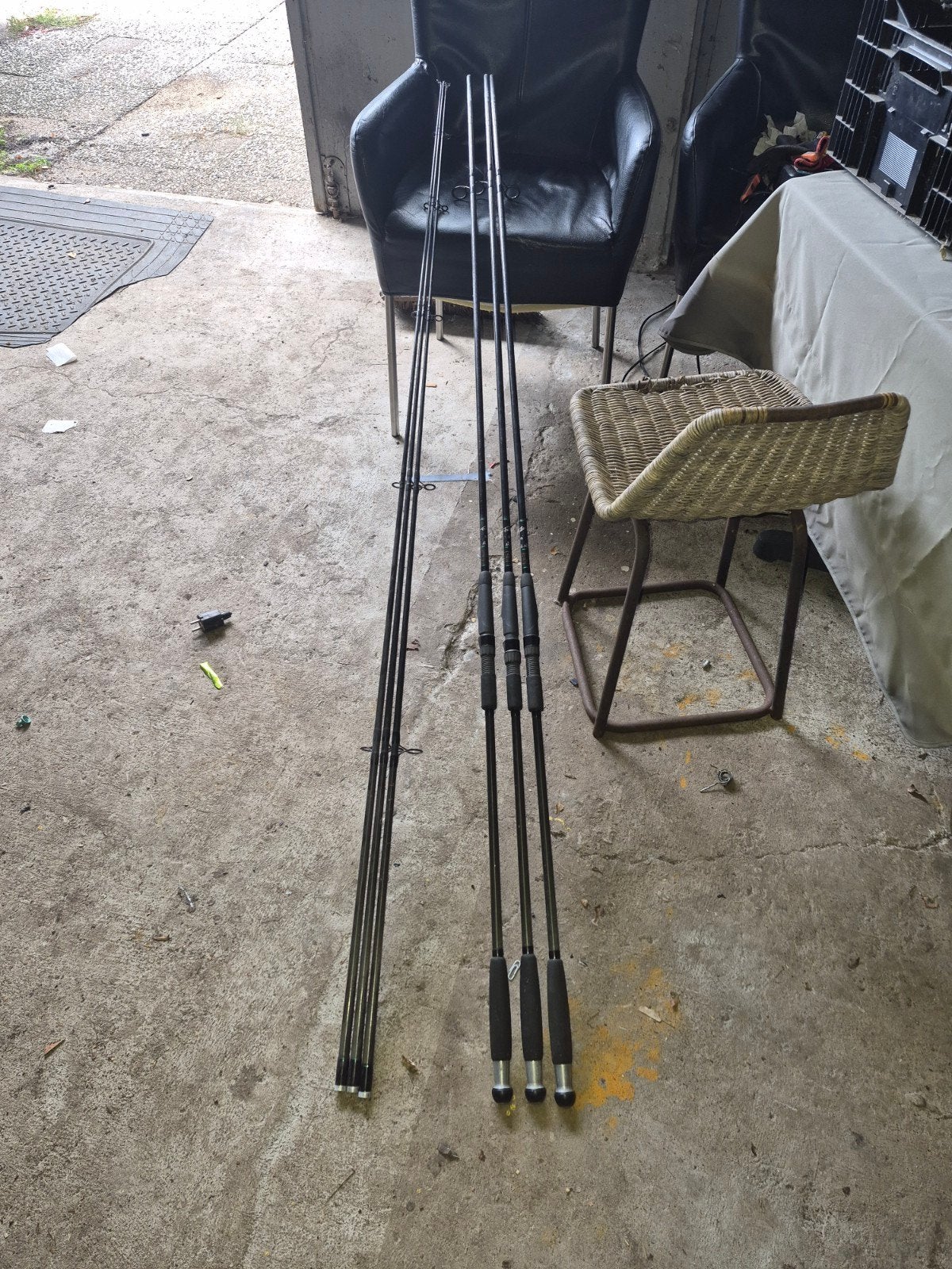 karperset Triton 12' R&C Rod Design Exclusive Range Werpheng, Ophalen, Zo goed als nieuw, Werphengel