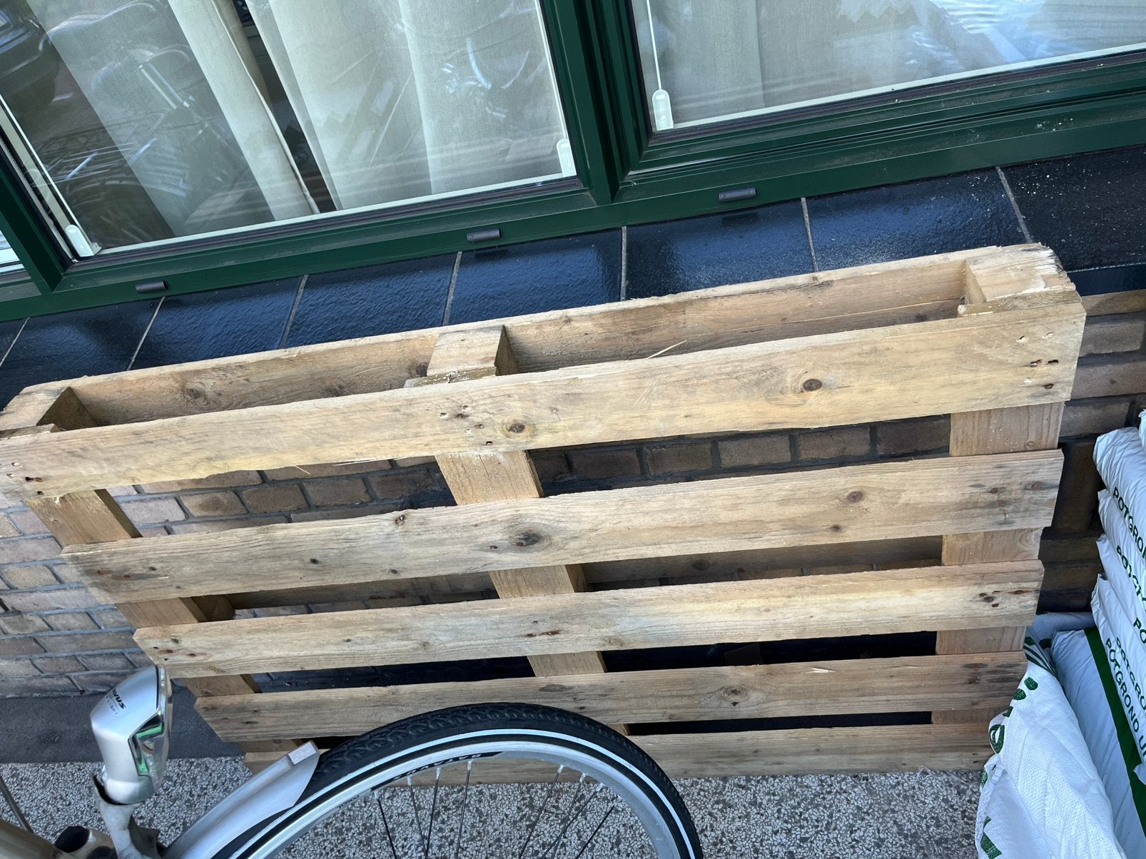 gratis pallet, Ophalen, Zo goed als nieuw, 50 mm of meer, Minder dan 200 cm