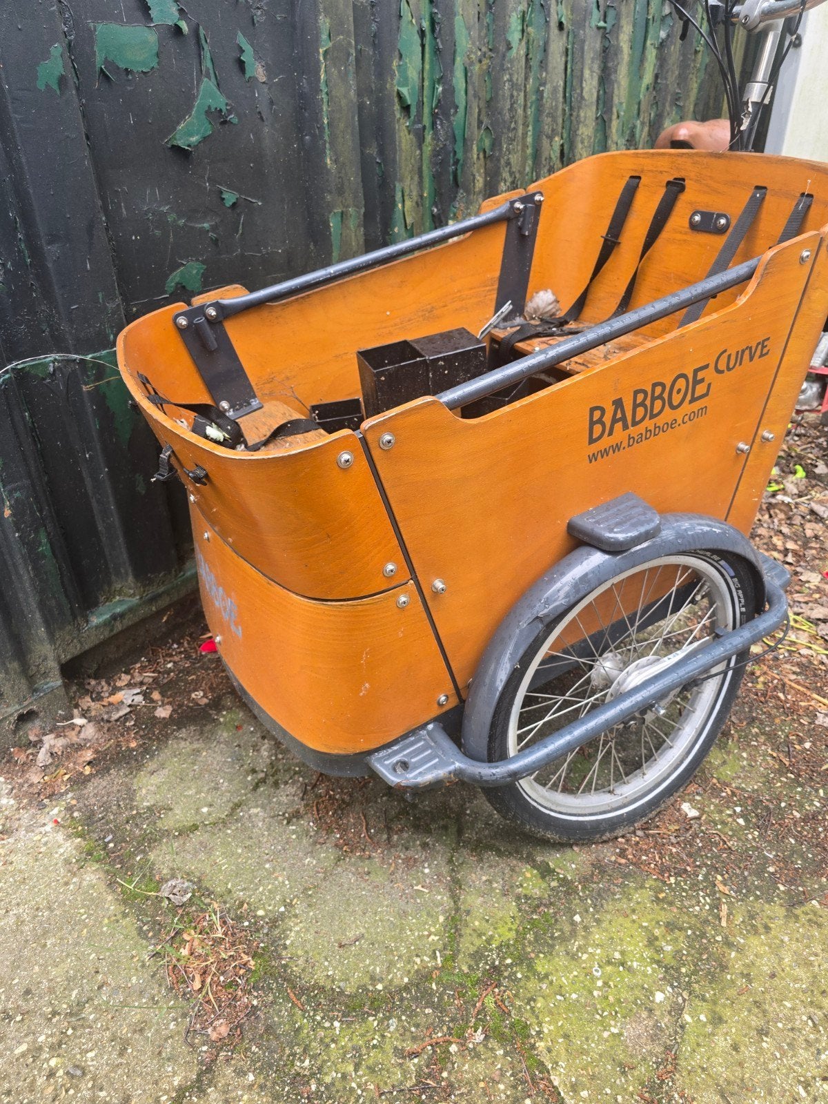 Bakfiets opknapper of voor sloop, 4 kinderen of meer, Gebruikt, Trommelrem, Ophalen