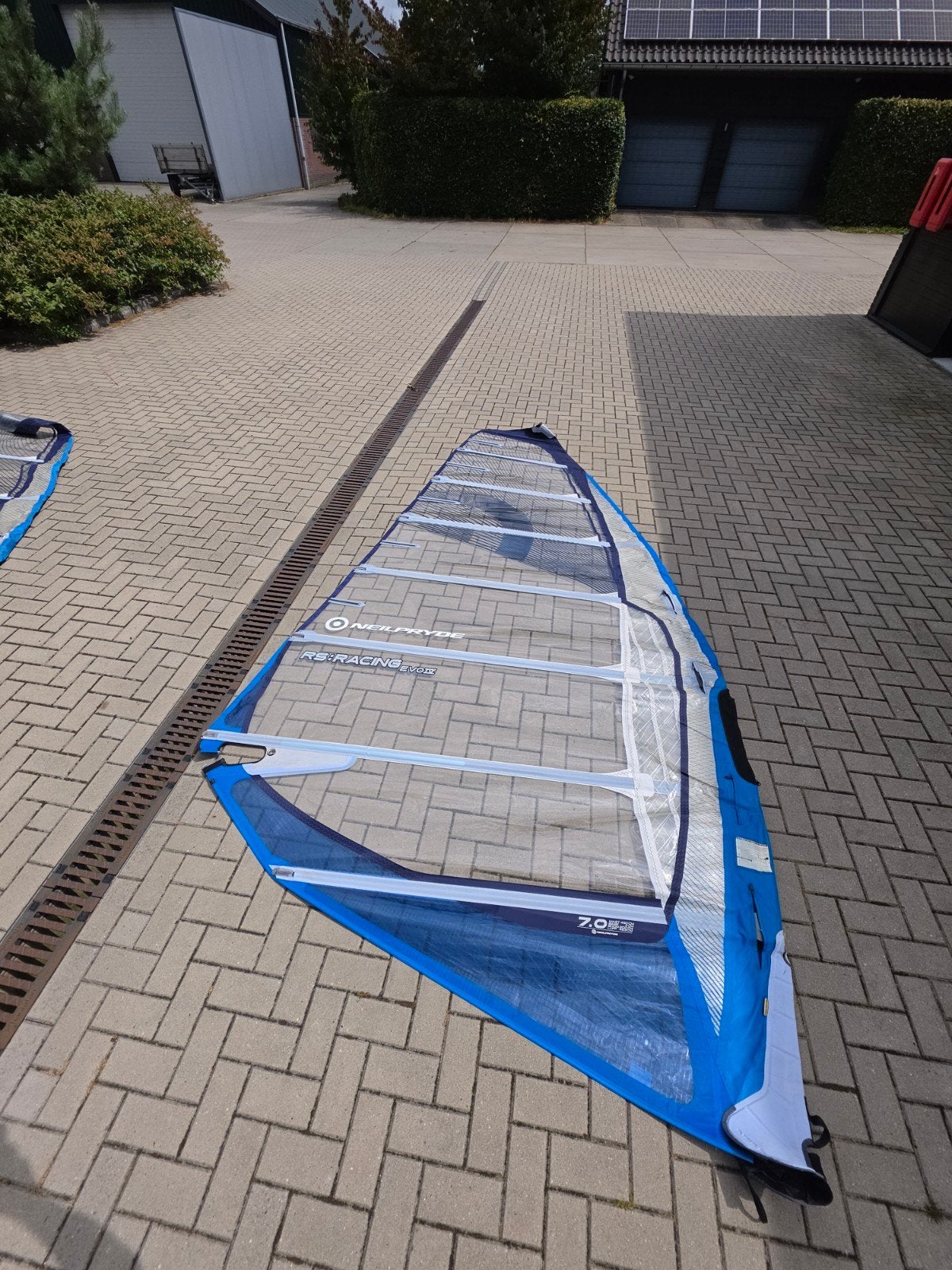 NeilPryde RS Racing Evo 4 7.0 windsurfzeil, Watersport en Boten, Windsurfen, Ophalen, Gebruikt, 6.5 m² tot 8 m², Neilpryde