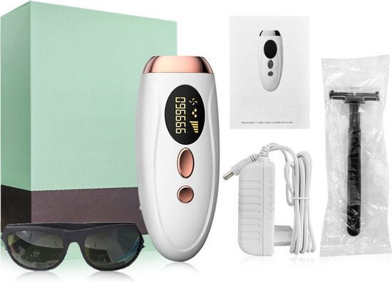 NIEUW Vitalis Laser Epilator Pijnloze Ontharing V/M, Witgoed en Apparatuur, Persoonlijke-verzorgingsapparatuur, Scheren en Epileren