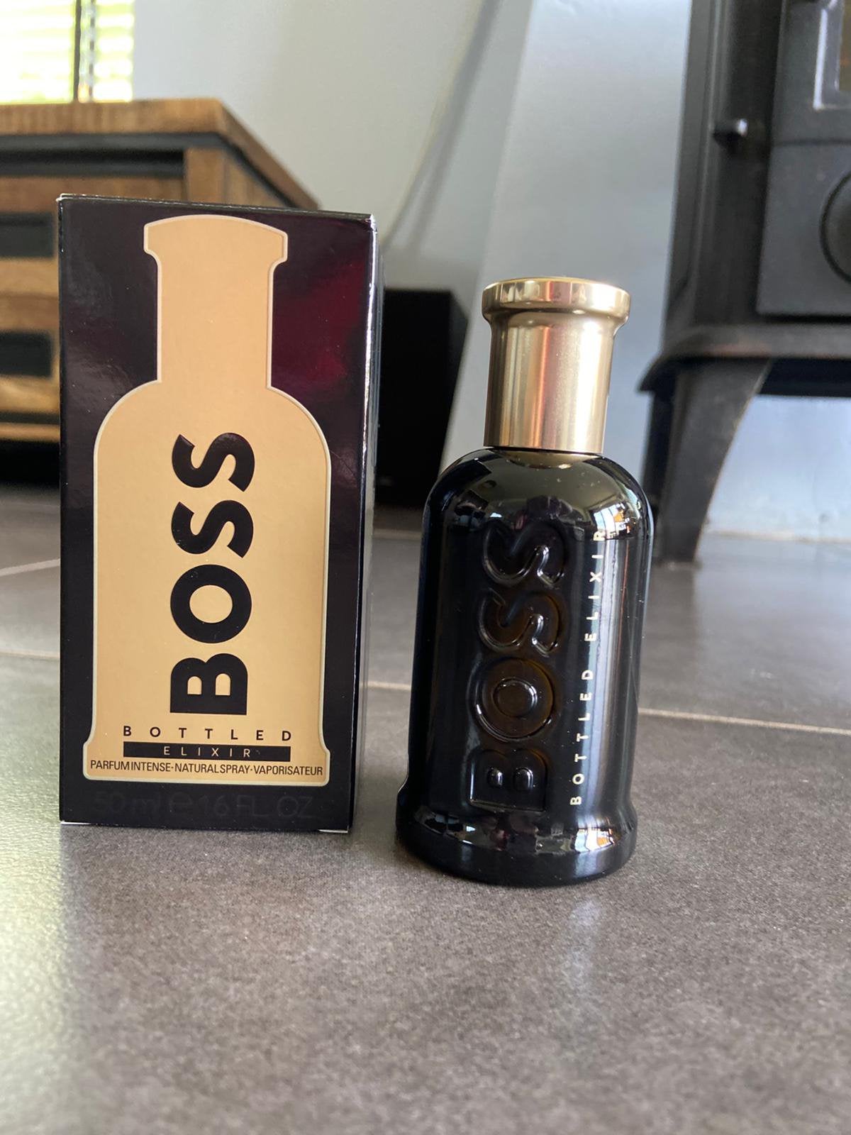 Hugo Boss heren parfum bottled Elixer 50 ml, Verzenden, Zo goed als nieuw