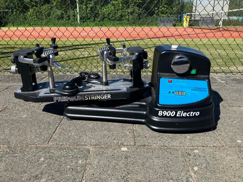 Premium Stringer 8900 Electro Bespanmachine, Sport en Fitness, Tennis, Ophalen, Gebruikt, Overige typen, Overige merken