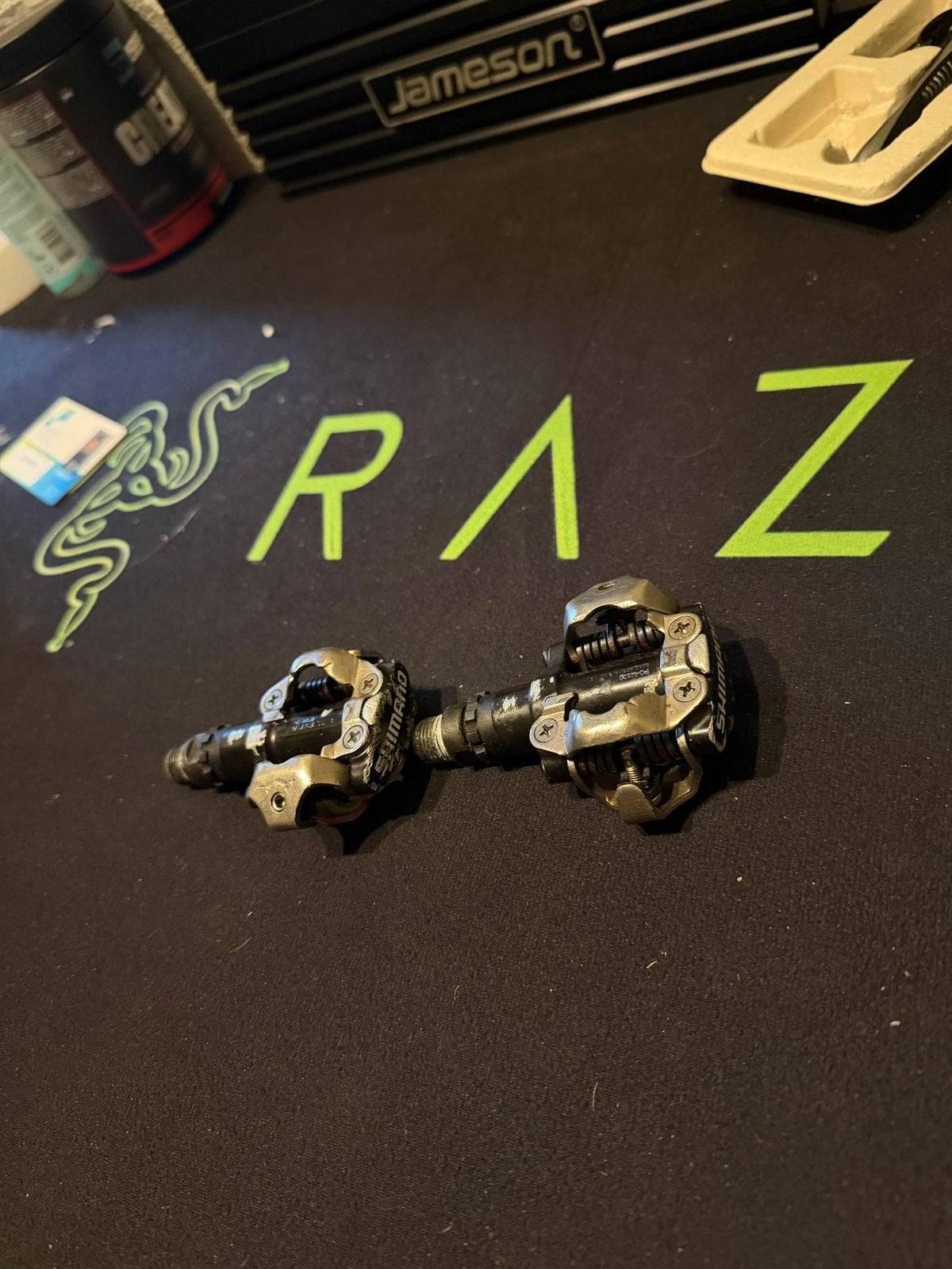 Shimano SPD trappers - Goede staat, Ophalen of Verzenden, Gebruikt, Crankstel of Pedalen