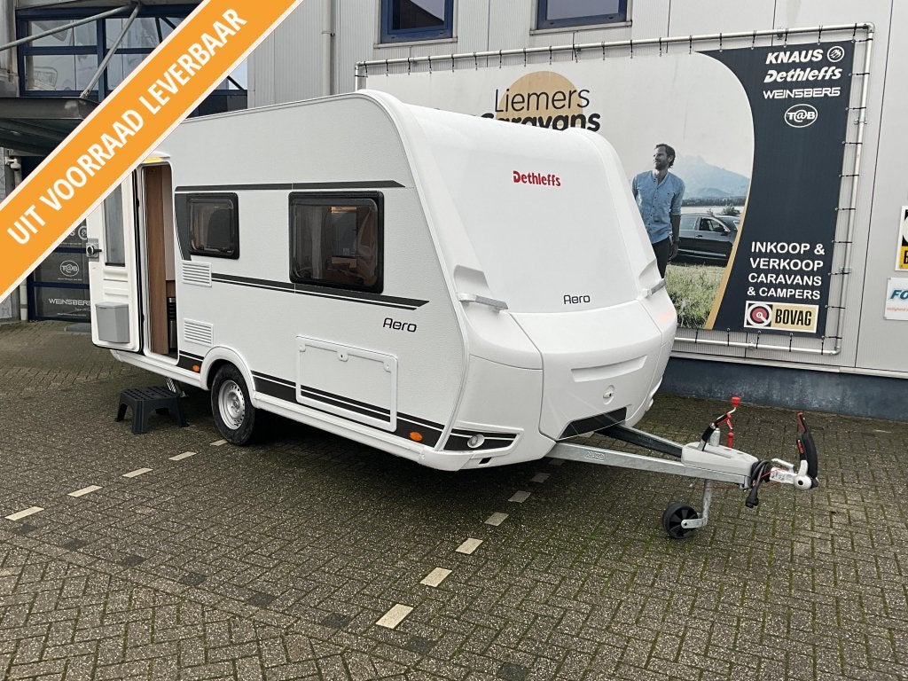 Dethleffs Aero 410 QS MOVER-LUIFEL-FIETSENDRGR, Caravans en Kamperen, Bedrijf, Treinzit, Tot en met 3, Dethleffs