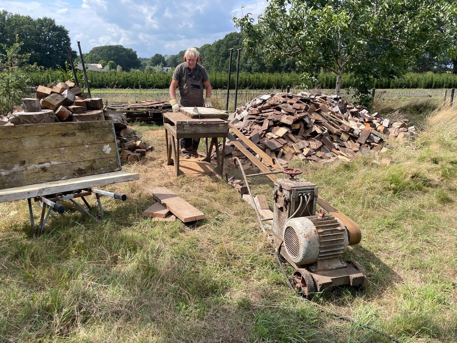 Houtzaag met band, Doe-het-zelf en Verbouw, Ophalen