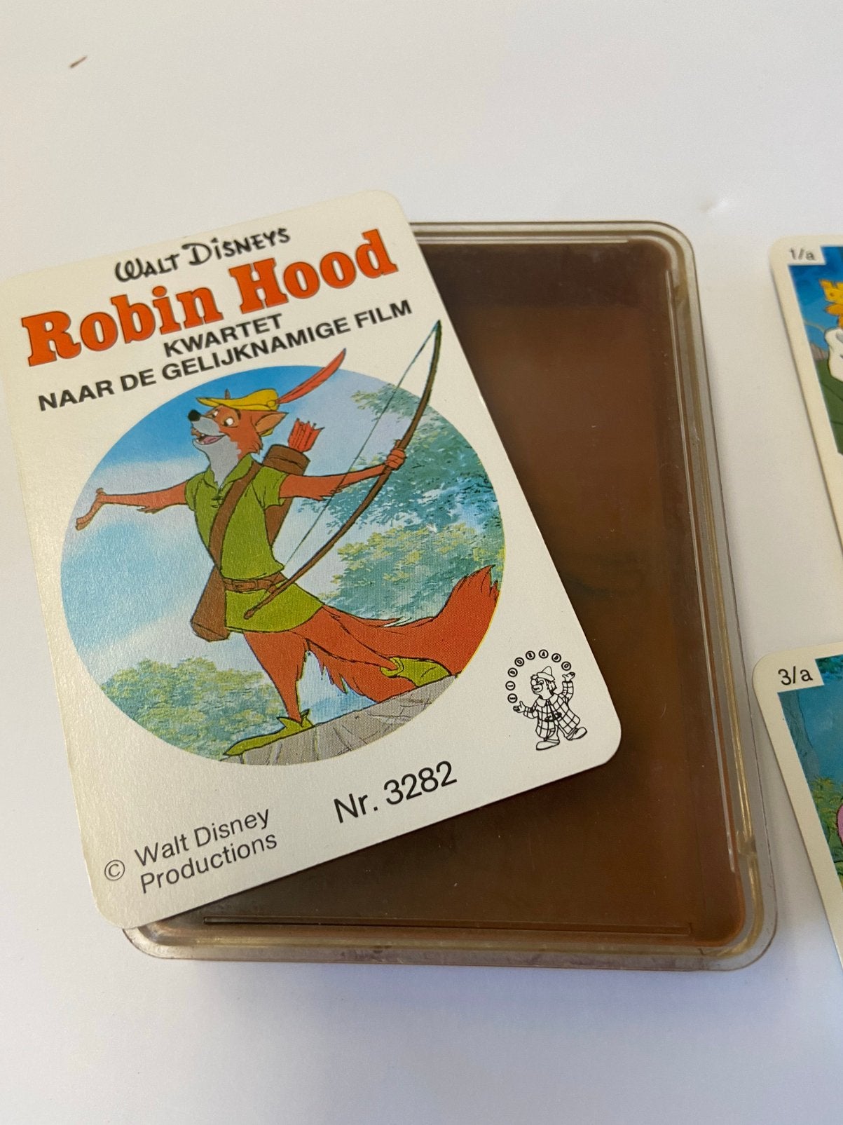 Kwartet Kwartetspel Robin Hood, Verzamelen, Ophalen of Verzenden, Gebruikt, Kwartet(ten)