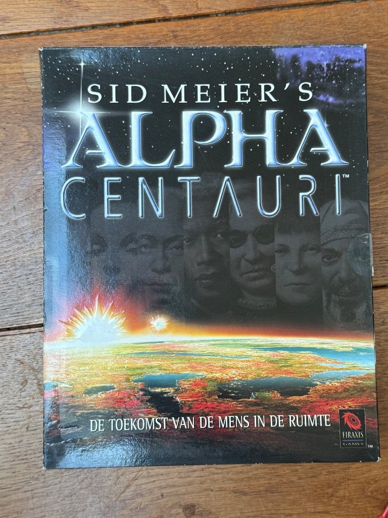 Sid Meier’s Alpha Centauri game windows 95/98, Avontuur en Actie, 1 speler, Ophalen of Verzenden, Zo goed als nieuw