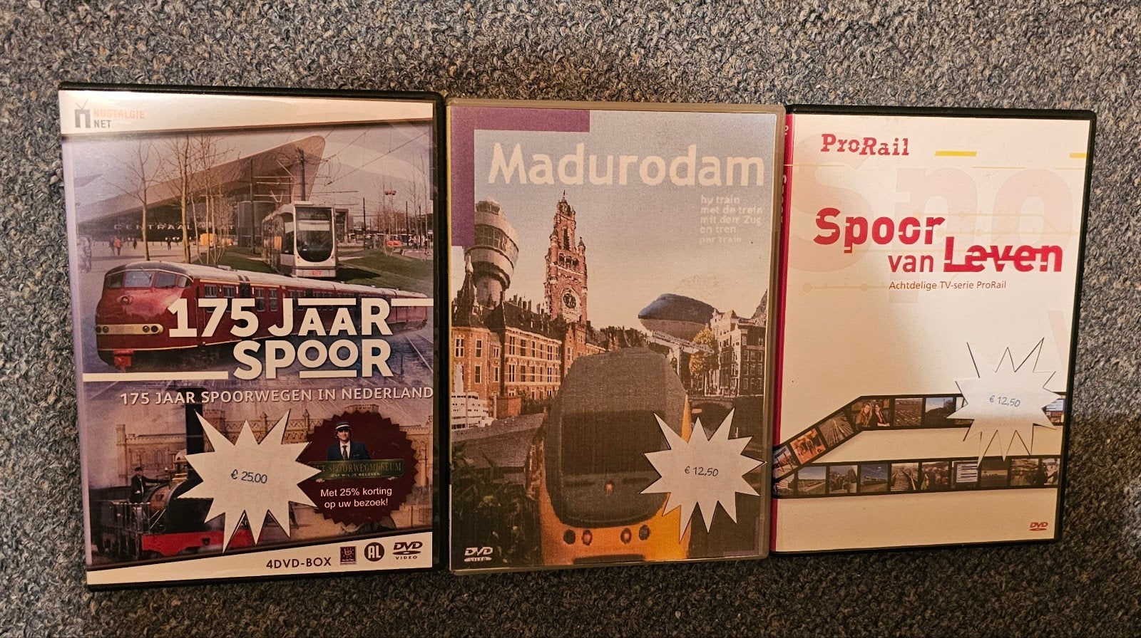 Dvd's over Treinen en Nederlandse Spoorwegen, Cd's en Dvd's, Alle leeftijden, Ophalen of Verzenden, Zo goed als nieuw