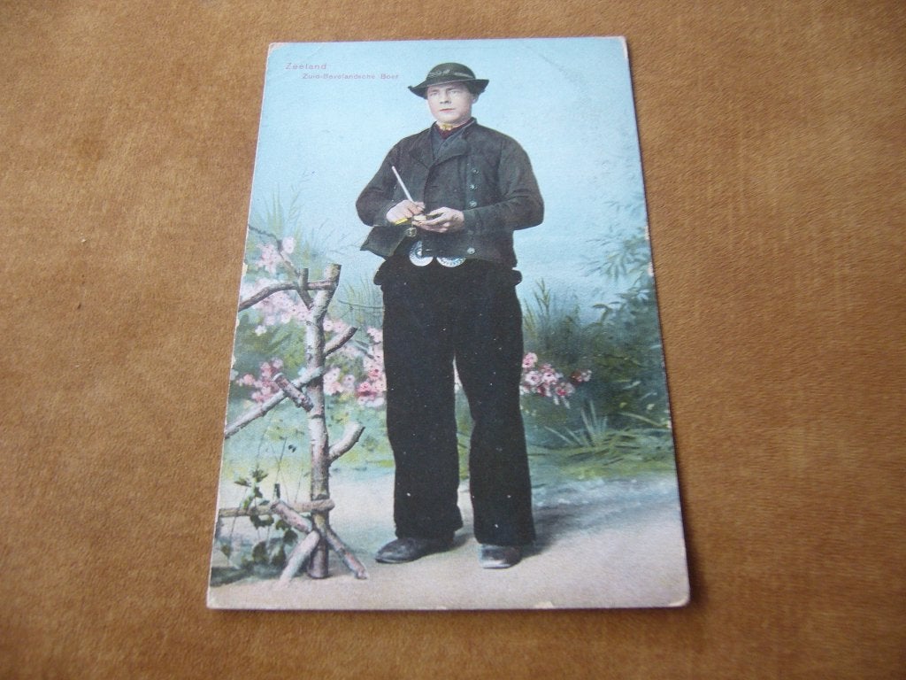 ZEELAND  =  ZUID BEVELANDSCHE BOER, Verzenden, 1940 tot 1960, Ongelopen, Zeeland