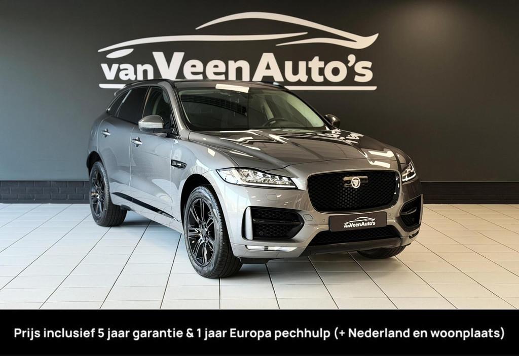Jaguar F-Pace 2.0 R-Sport AWD 25t 5 jaar garantie, Automaat, Gebruikt, 4 cilinders, Met garantie (alle)