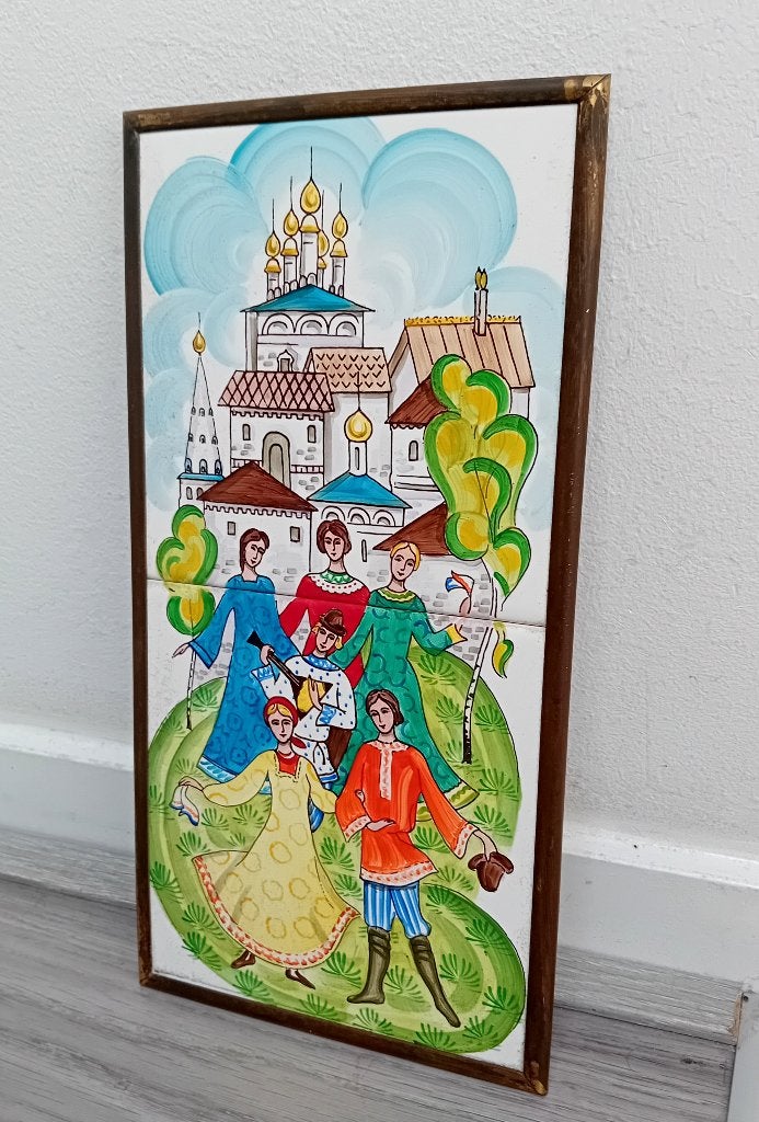 Vintage russische tegels, Verzenden