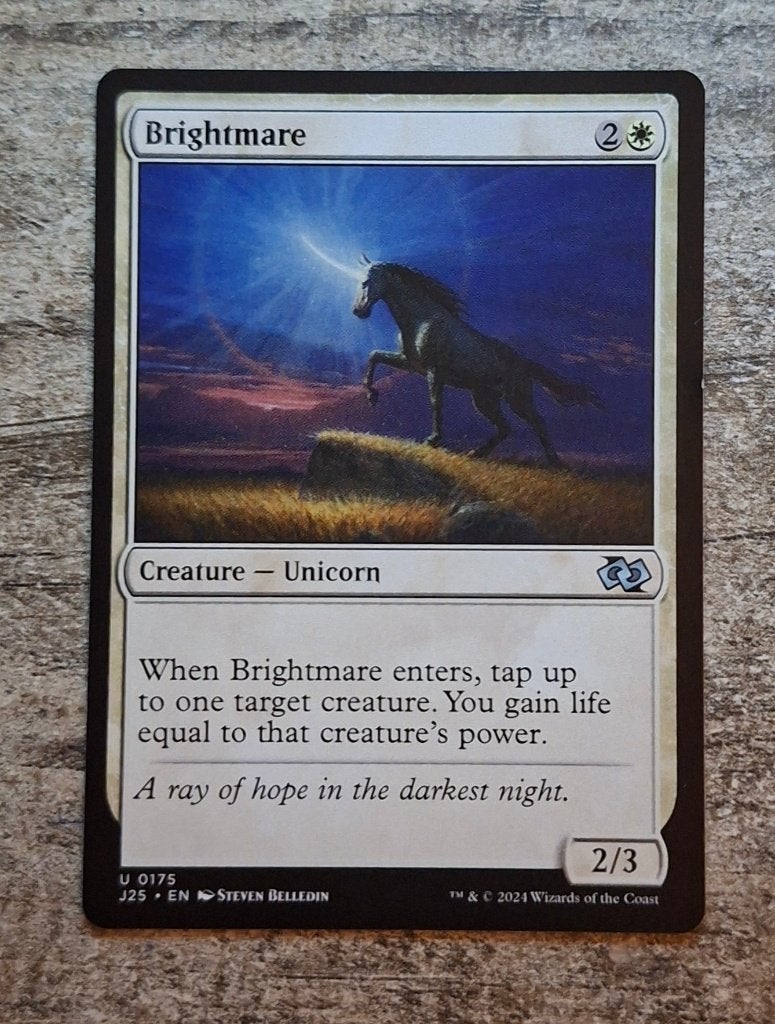 Brightmare - Magic the Gathering, Verzenden, Zo goed als nieuw, Losse kaart