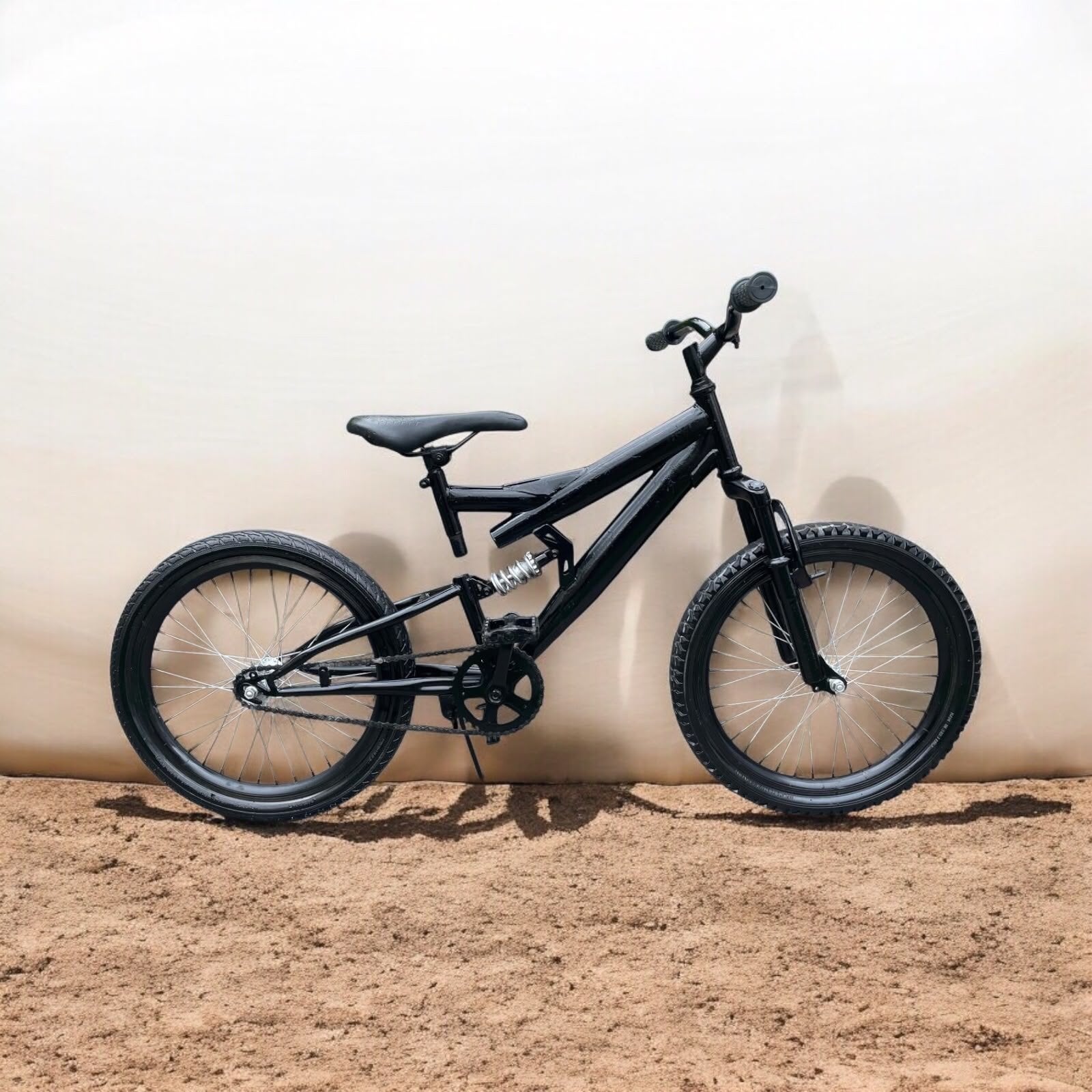 20 inch BMX crossfiets met 360 graden stuur en vering, Fietsen en Brommers, Ophalen of Verzenden, Gebruikt, 20 tot 24 inch