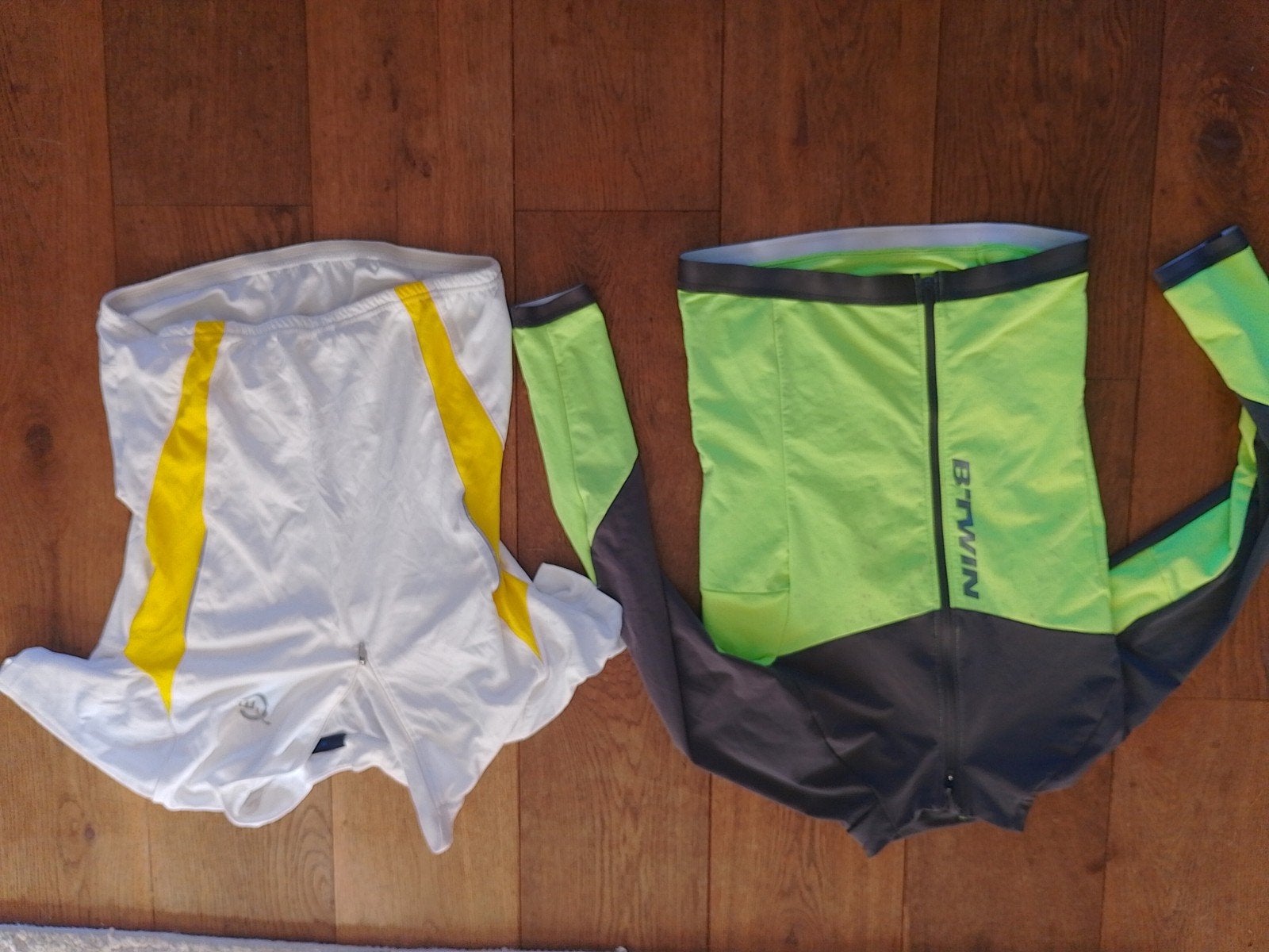B'Twin fietsjack en Movement Session fietsshirt, Ophalen of Verzenden, Gebruikt, Kleding