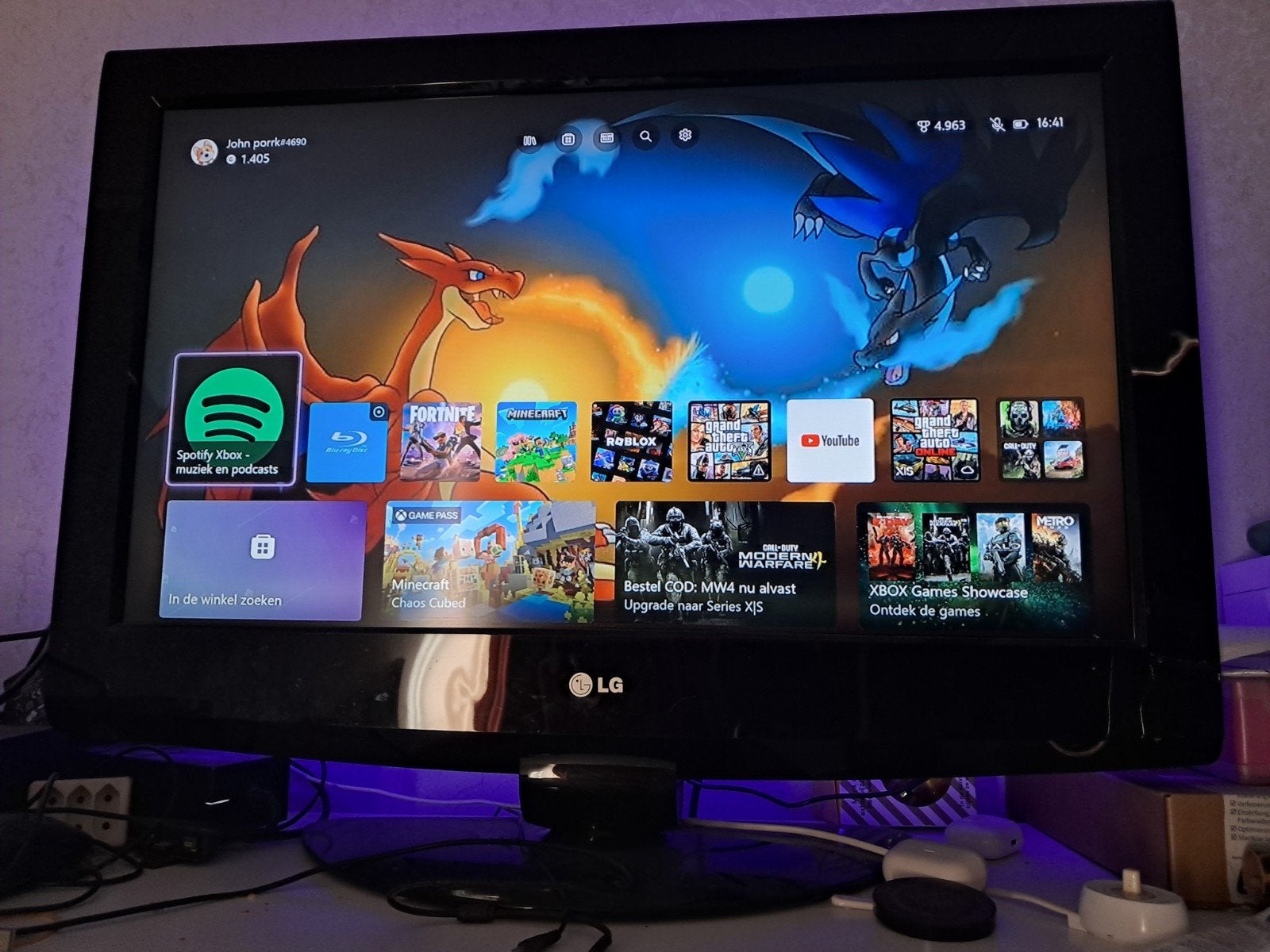 LG LED TV met LED strip (zonder afstandsbediening), Gebruikt, 50 Hz, Ophalen of Verzenden, LG