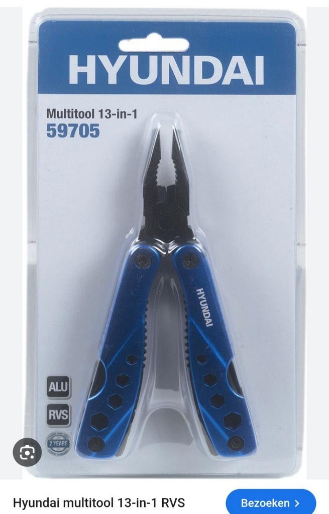 Hyundai Multitool., Doe-het-zelf en Verbouw, Gereedschap | Handgereedschap, Ophalen of Verzenden