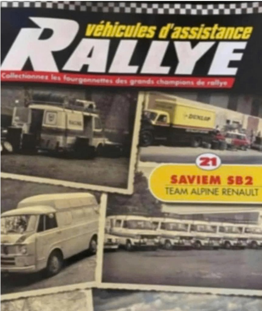 SAVIEM SB2 TEAM ALPINE RENAULT SPORT 1/43 Assistance # 21, Verzenden, Nieuw, Bus of Vrachtwagen, Overige merken