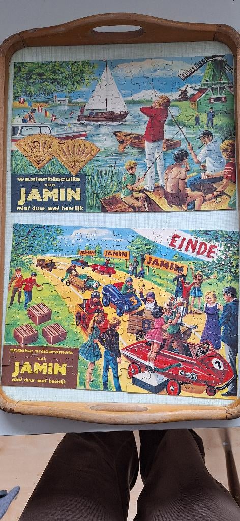 vintage jamin puzzeltjes, Ophalen of Verzenden, Overige typen