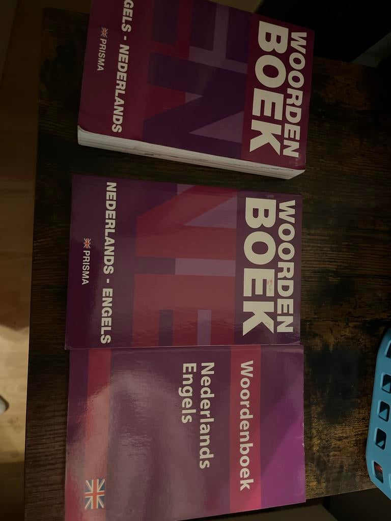 Woordenboeken voor de middelbare school (Engels, Frans), Boeken, Woordenboeken, Ophalen of Verzenden, Gelezen, Prisma of Spectrum