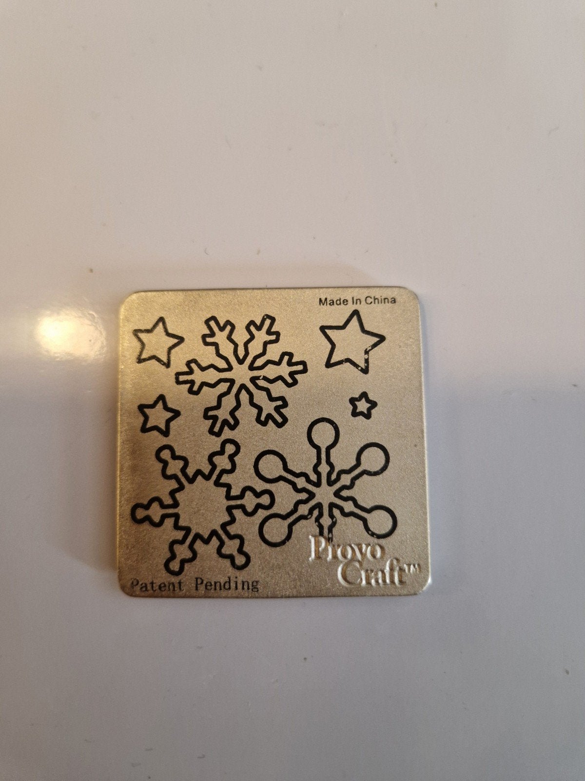 Provo Craft snijmal - Sneeuwvlokken & Sterre, Ophalen of Verzenden, Gebruikt