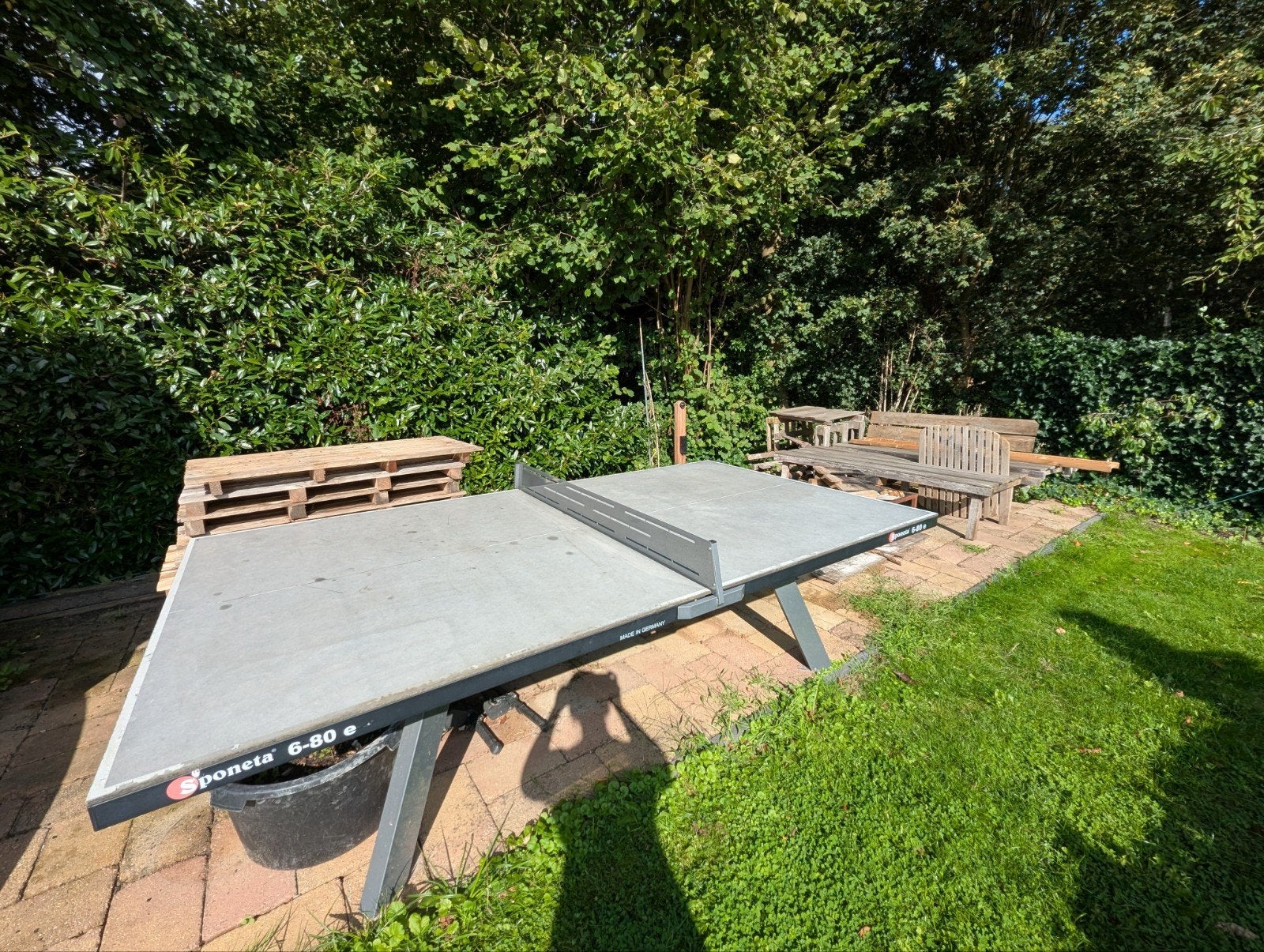 Sponeta 6-80 e Tafeltennistafel Outdoor, Ophalen, Gebruikt, Tafel Outdoor