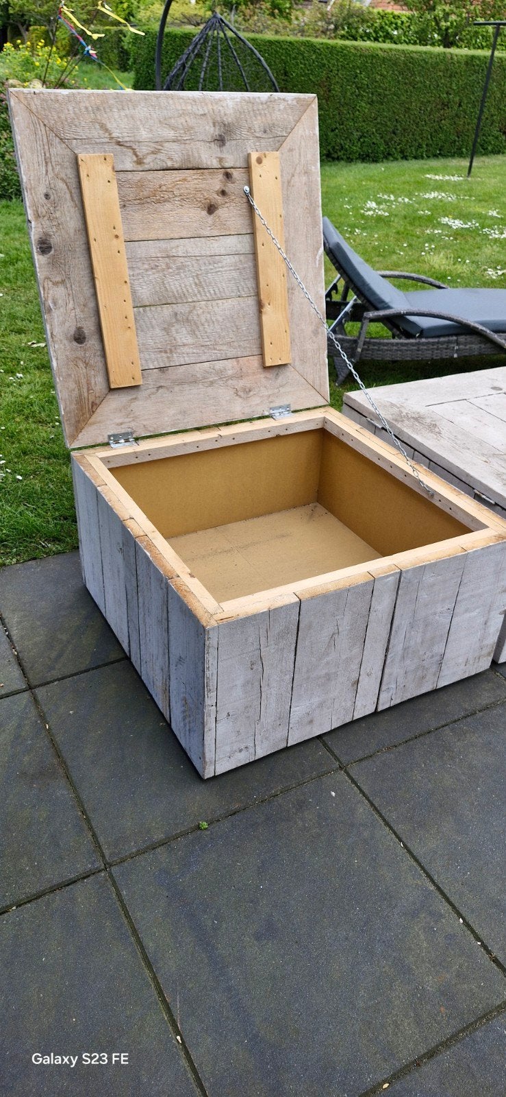 Kist, Tuin en Terras, Ophalen, Gebruikt, Hout, Overige typen
