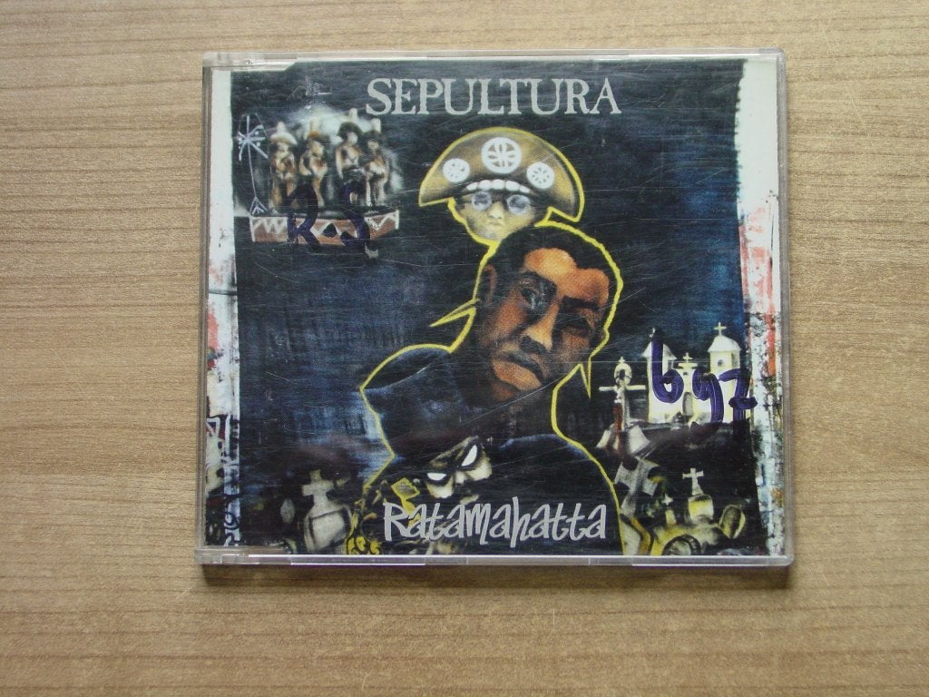 Sepultura ‎– Ratamahatta, Ophalen of Verzenden, Gebruikt, Rock en Metal, Maxi-single