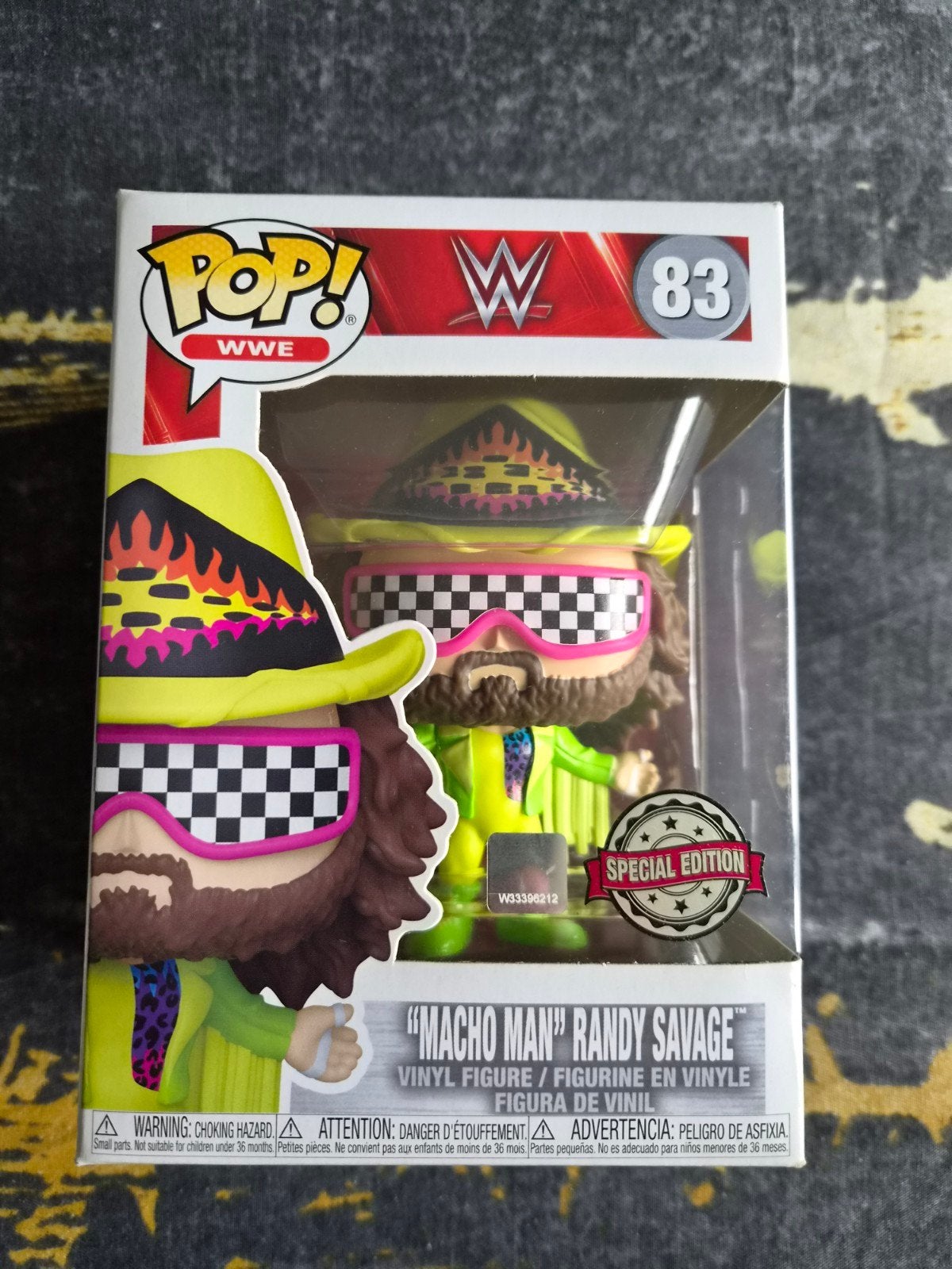 Funko Pop! WWE "Macho Man" Randy Savage #83 Special Edition, Ophalen of Verzenden, Nieuw