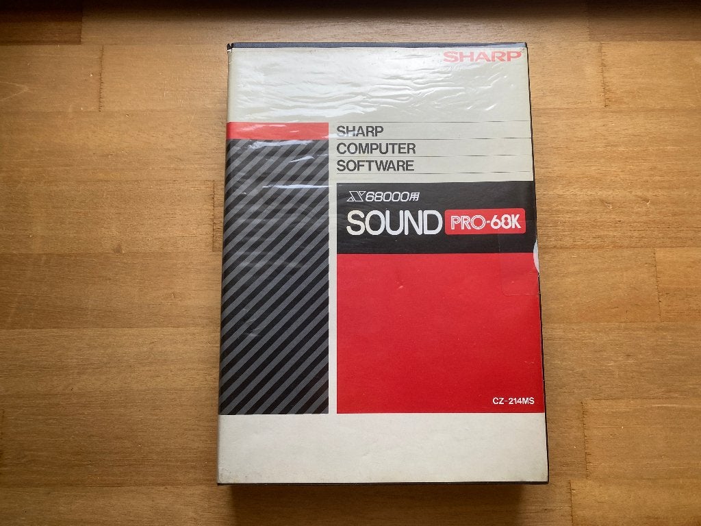 Sound Pro-68K sharp x68000, 1 speler, Racen en Vliegen, Ophalen of Verzenden, Zo goed als nieuw
