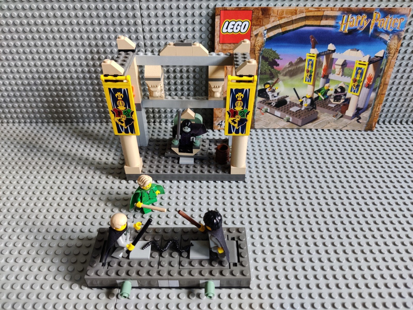 Lego Harry Potter 4733 The Duelling Club (2002) compleet, Ophalen of Verzenden, Gebruikt
