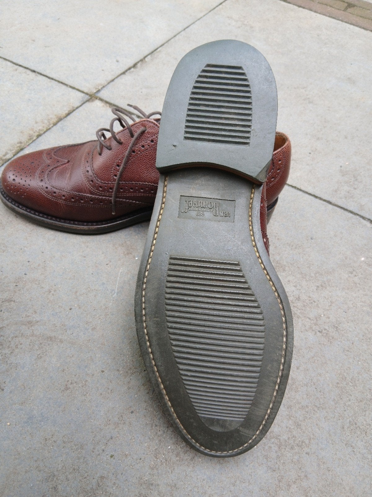 Van Bommel Brogues Veterschoen Olda Bordeaux, Ophalen, Overige kleuren, Van Bommel, Gedragen