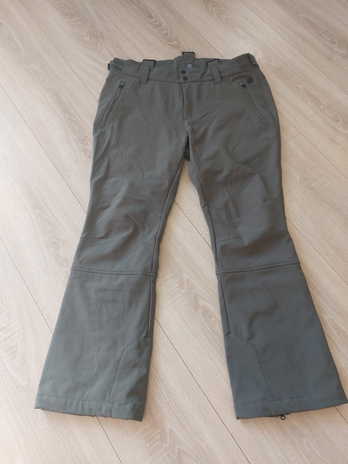 Human Nature Skibroek XXXL Donkerkaki - Zgan, Ophalen of Verzenden, Zo goed als nieuw, Broek