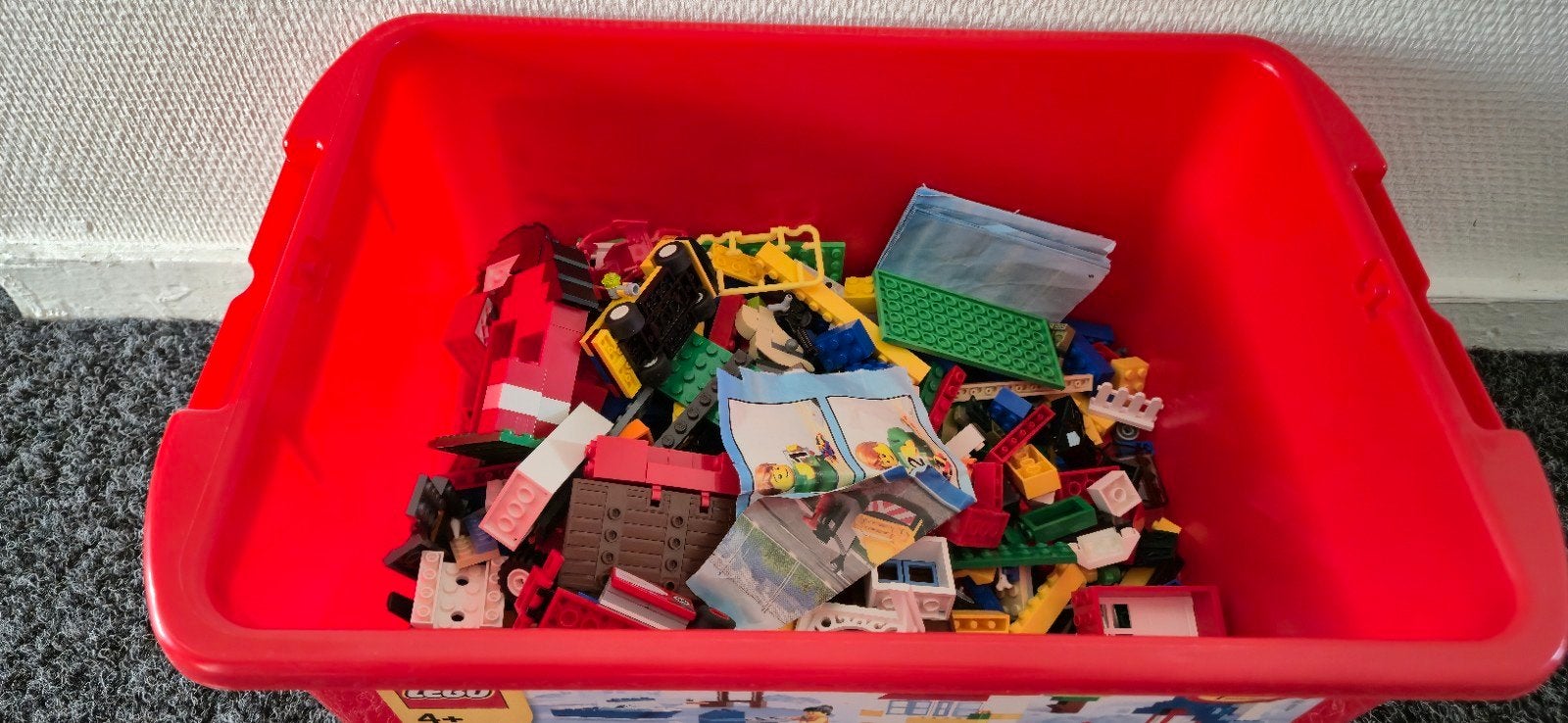 Mooie bak met diverse Lego stenen - niet compleet, Ophalen, Gebruikt, Losse stenen, Lego