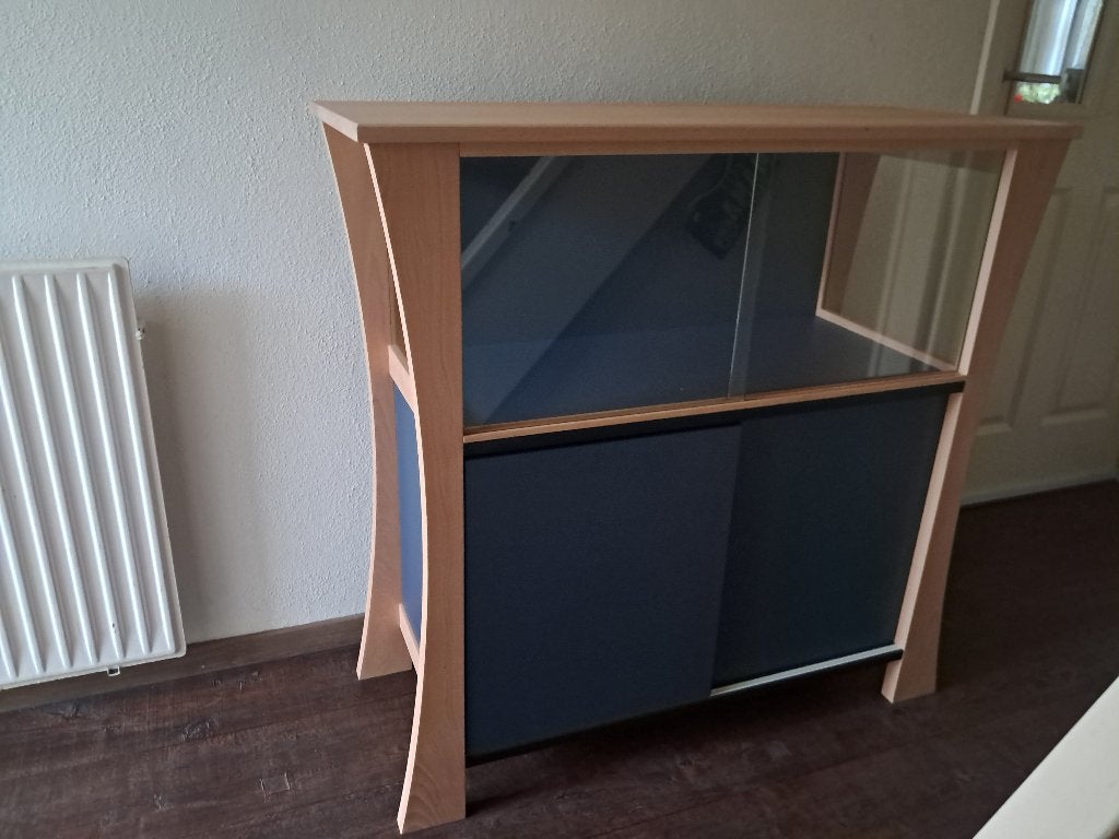 Vitrinekast (100x102x41cm), Ophalen, 100 tot 150 cm, Glas, 100 tot 150 cm