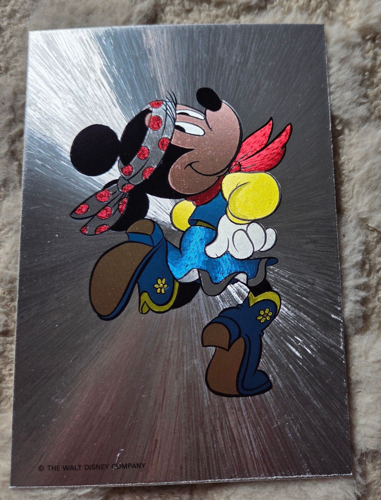 Vintage Disney - Mickey Mouse, Verzamelen, Ansichtkaarten | Themakaarten, Verzenden, 1960 tot 1980, Ongelopen, Kinderen