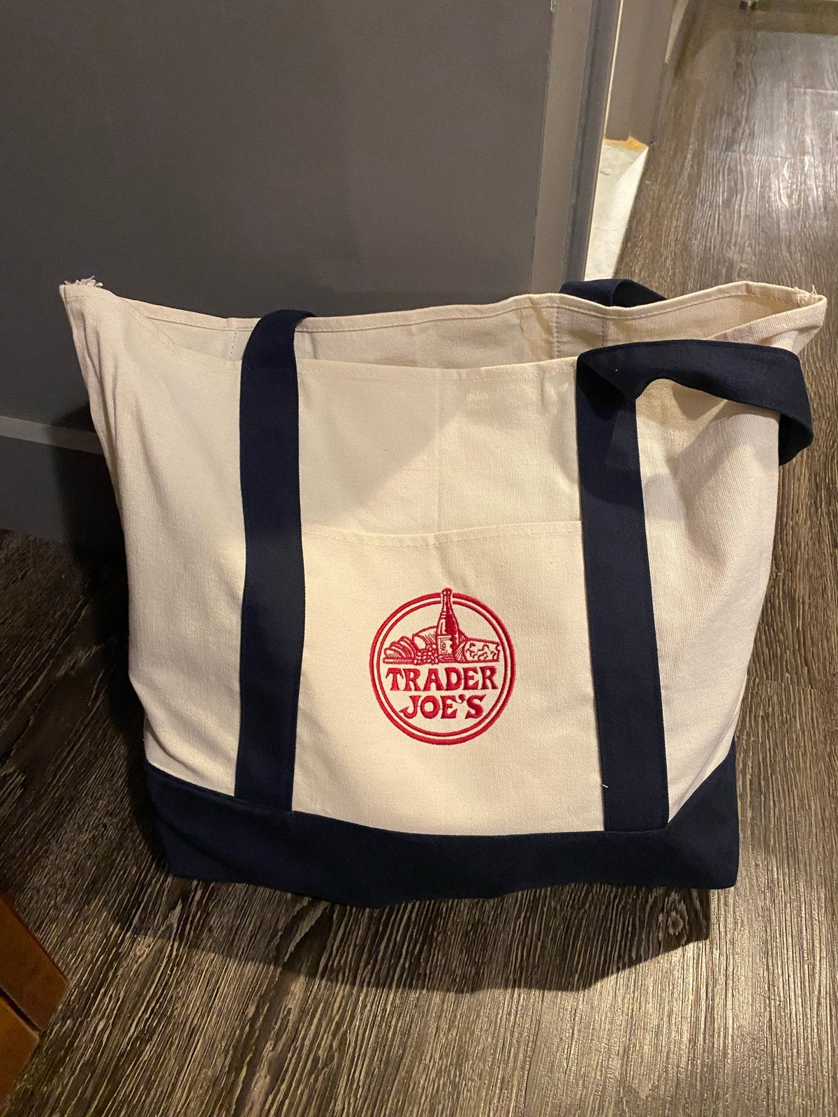 Trader Joe's herbruikbare draagtas - Nieuw, Ophalen of Verzenden, Nieuw, Beige, Shopper