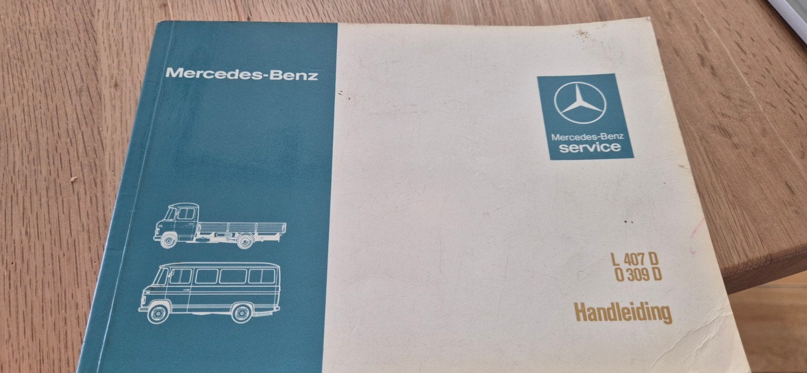 handleiding voor Mercedes L407D  O309D, Ophalen of Verzenden