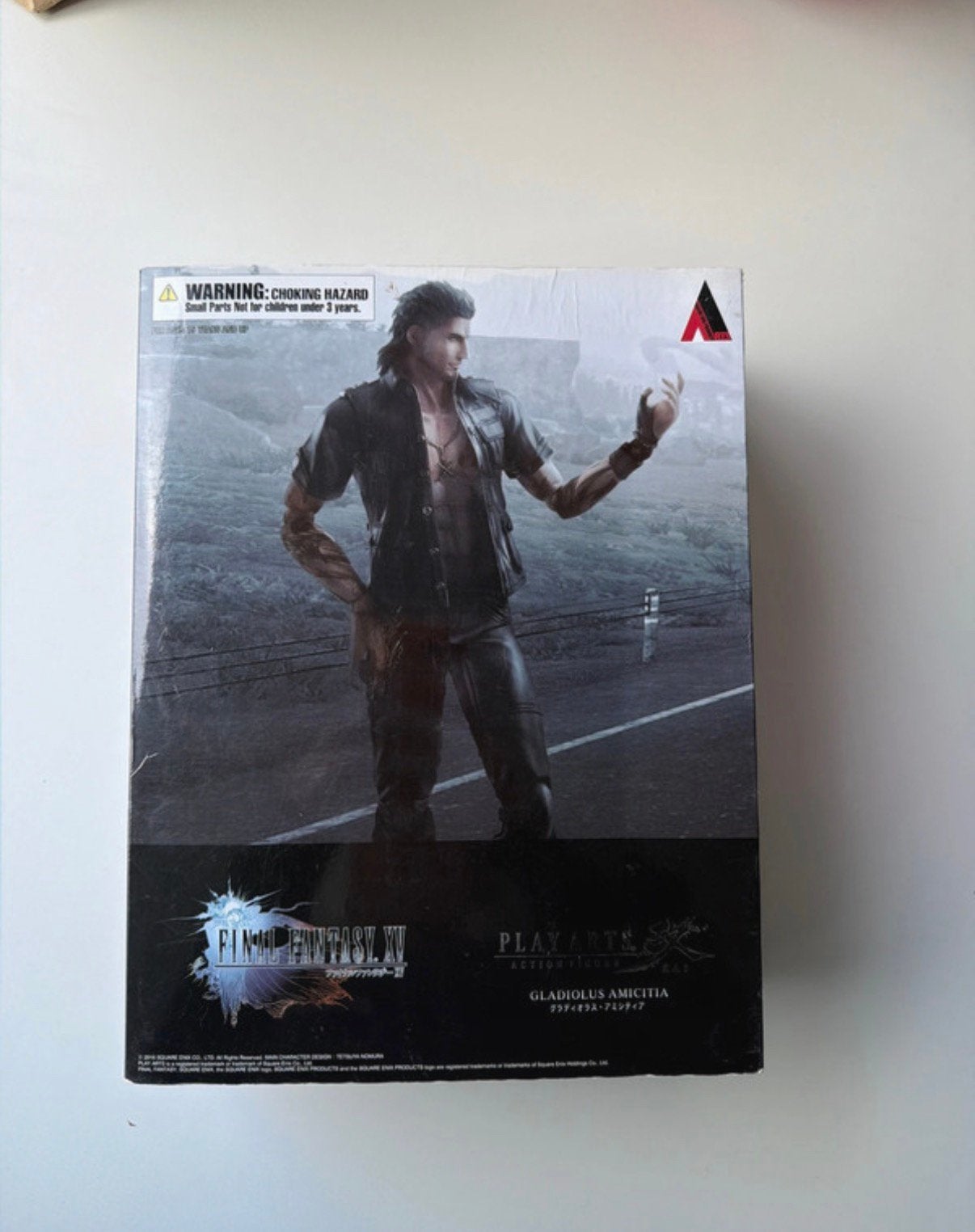 Final Fantasy XV Gladiolus Play Arts Kai figure, Ophalen of Verzenden, Zo goed als nieuw